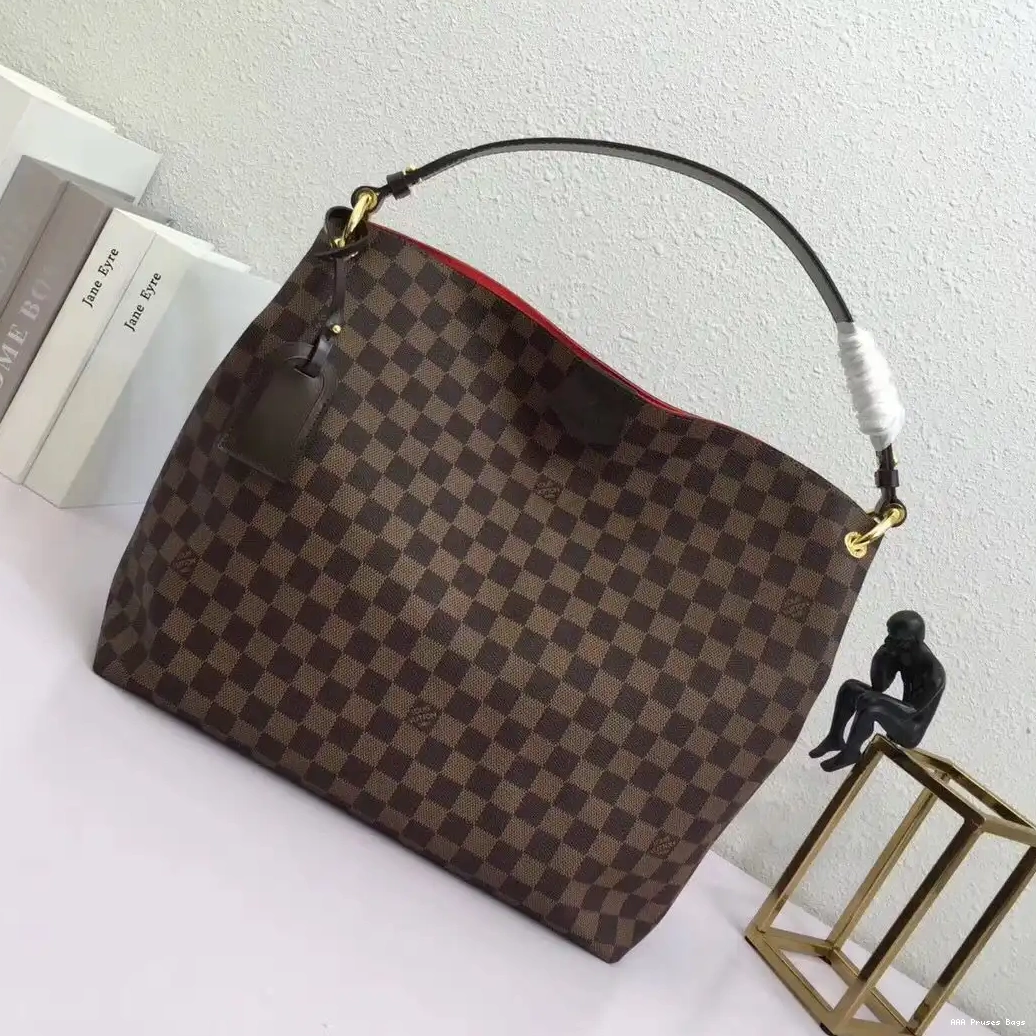 AAA Pruses Bags MM GRACEFUL Vuitton Louis 0603